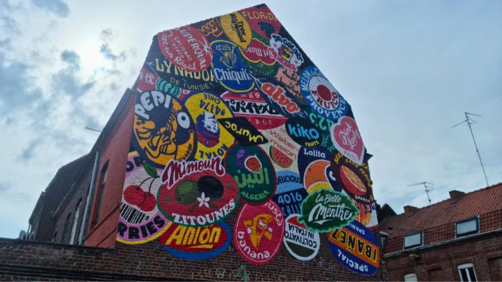 fresque dr colors au marché de l'epeule crédit@villederoubaix