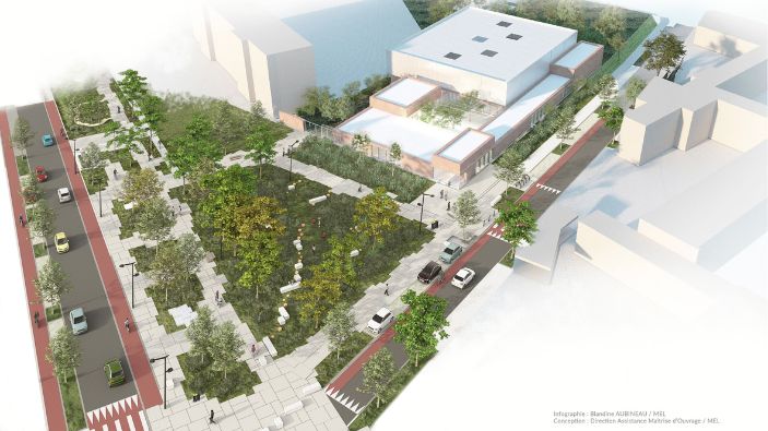 aménagement avenue brame à horizon 2027