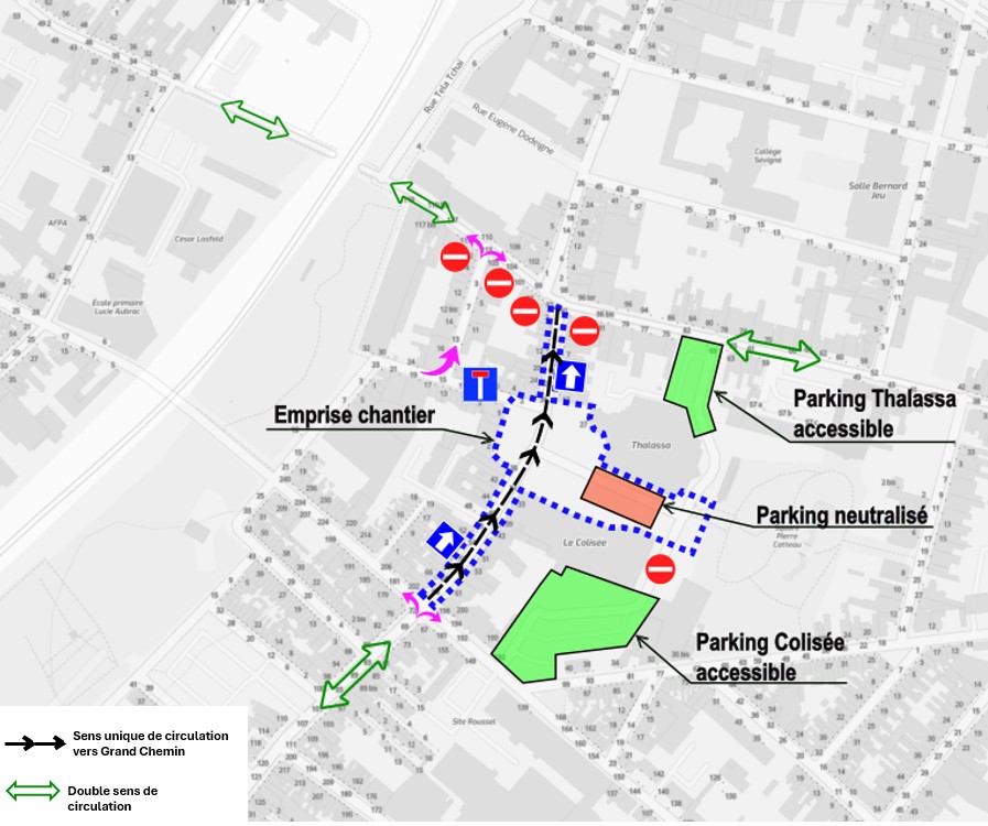 plan travaux circulation