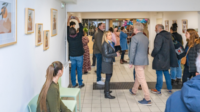 inauguration du centre social pile sainte elisabeth